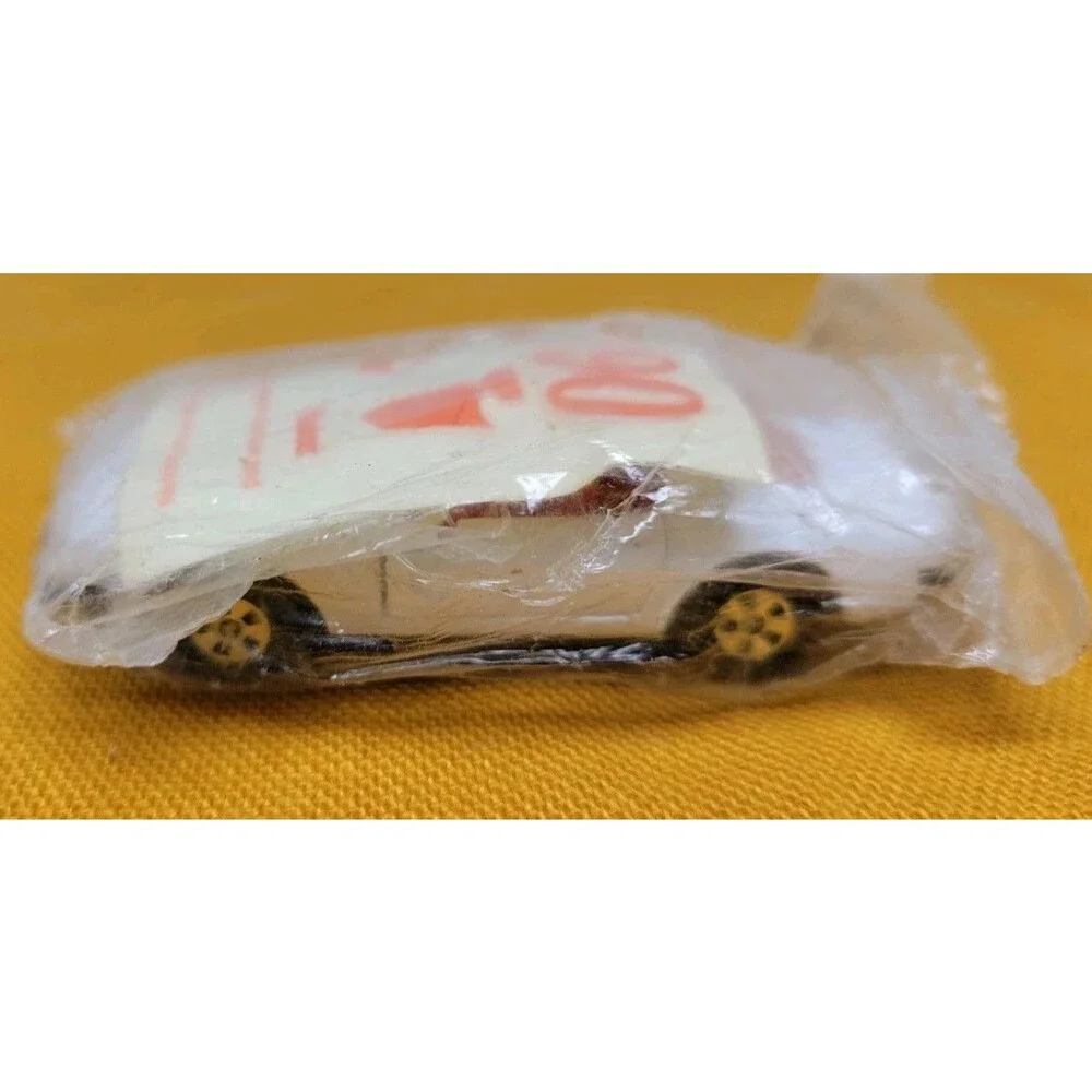 Vintage 1979 Hardee's ERTL Pontiac Trans Am White Diecast Car Sealed with Decals
